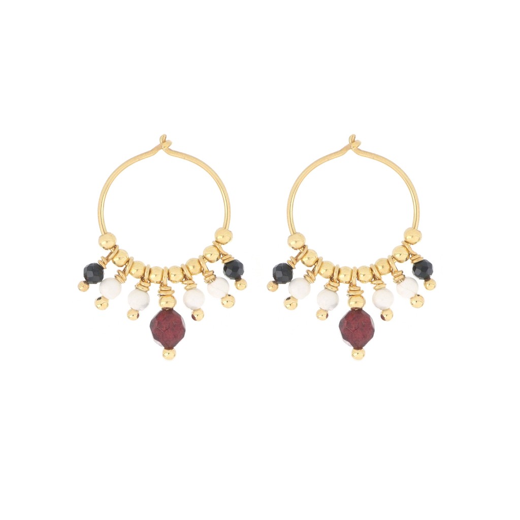 Coppia orecchini Maman et Sophie ORNDN00AB argento 925 dorato - MAMAN ET SOPHIE