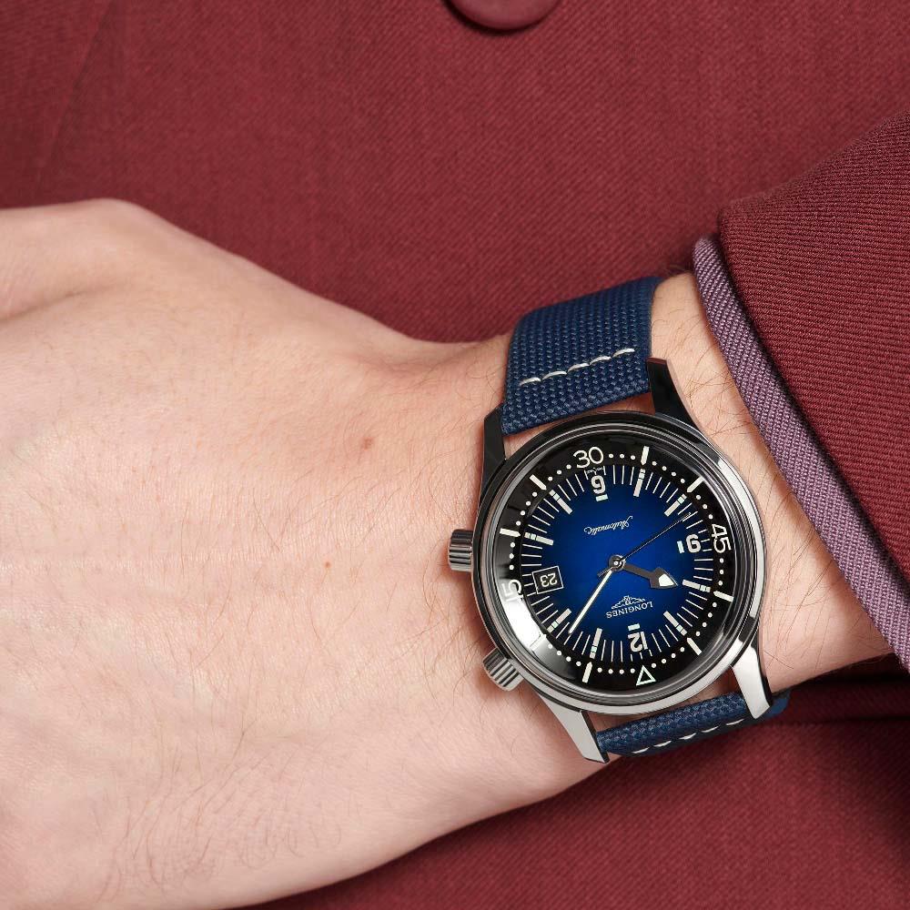  Longines Legend Diver L3.774.4.90.2 Automatico 42 mm - LONGINES