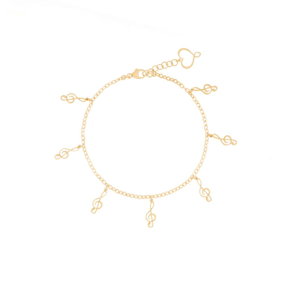 Maman et Sophie yellow pendant violin clef bracelet BRVIO7CHGI - MAMAN ET SOPHIE