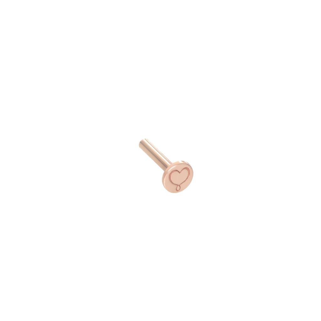 Piercing a perno 8mm oro rosa  Luxury Piercing di Maman et Sophie - MAMAN ET SOPHIE