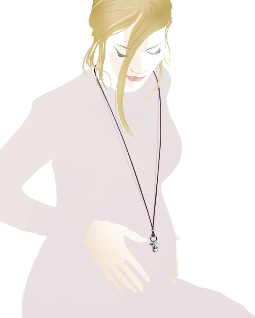  Ciondolo leBebe SNM001 SuonAmore ciuccio argento - LE BEBE