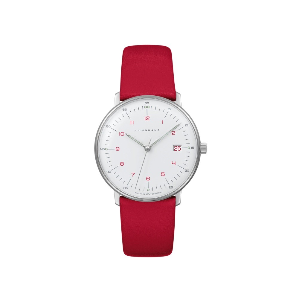 Junghans max bill Damen 47-4450.02 Bianco 32,7 mm - JUNGHANS