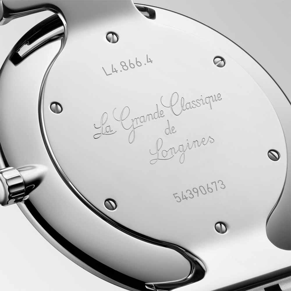  Longines La Grande Classique L4.866.4.11.6 Al Quarzo 38 mm - LONGINES