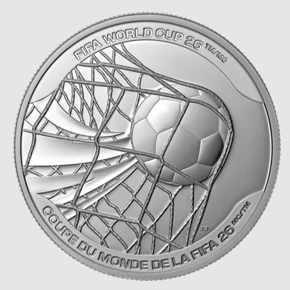 FIFA '26 The Winning Goal Silver Coin - ROYAL CANADIAN MINT