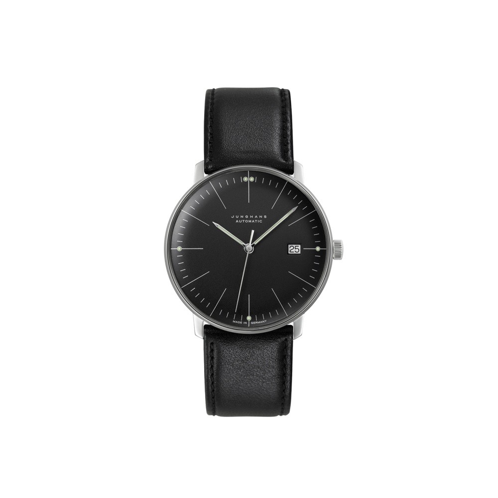 Junghans max bill Automatic 27-4701.02 Nero 38,0 mm - JUNGHANS