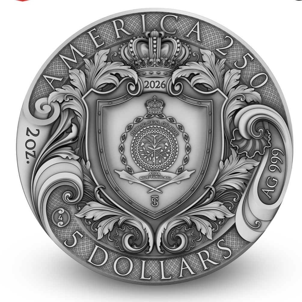 250th American Anniversary Silver Coin - T&S COIN