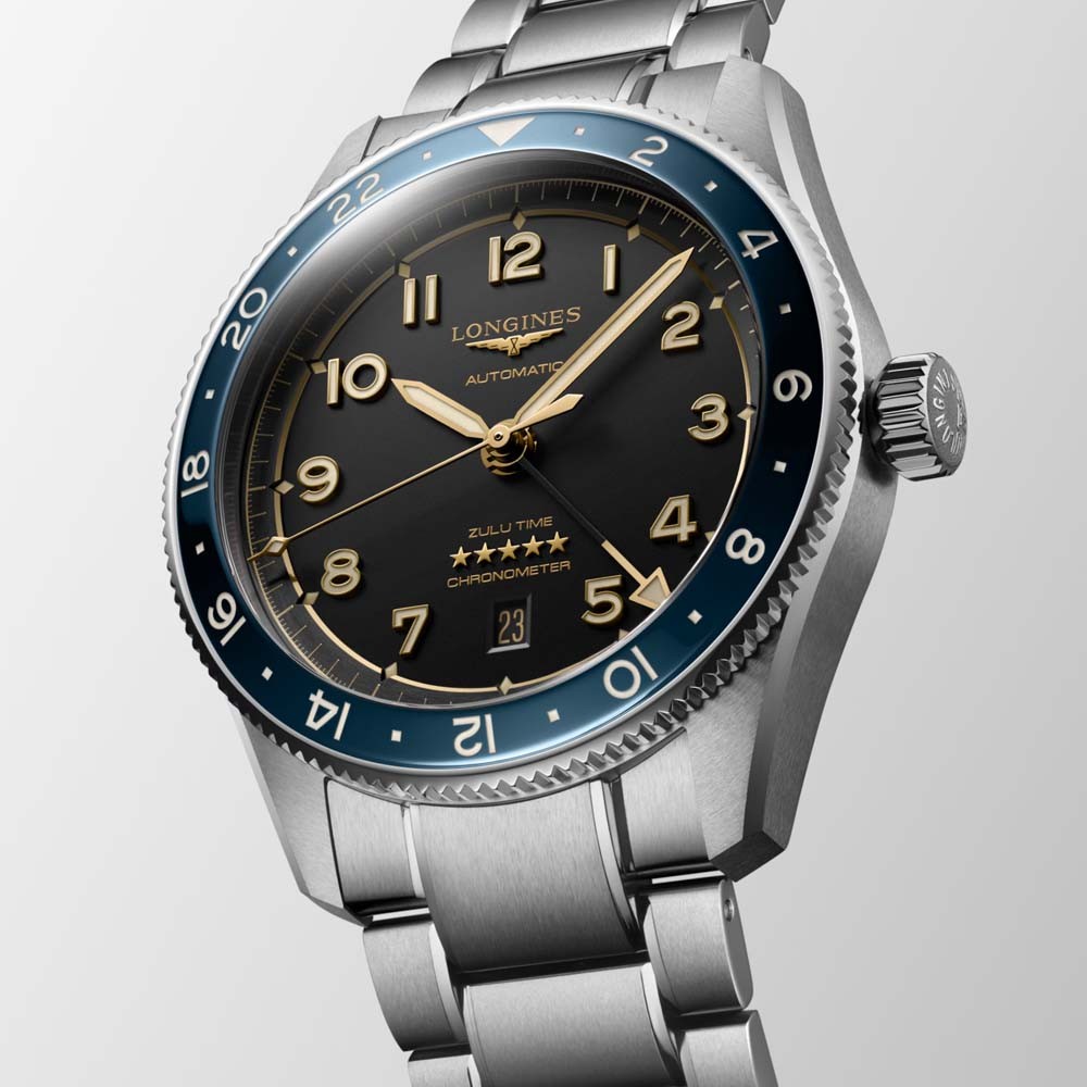  Longines Spirit L3.812.4.60.6 Automatico 42 mm - LONGINES