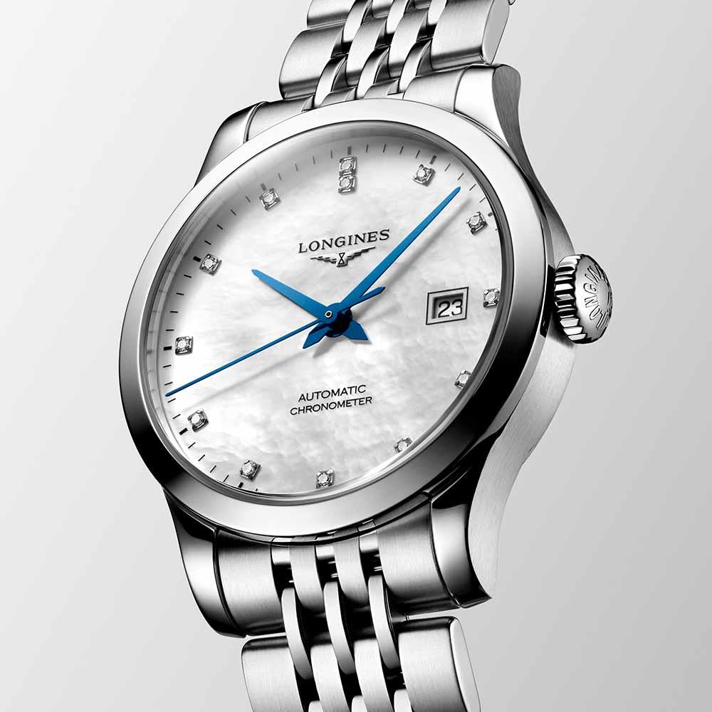  Longines Record L2.321.4.87.6 Automatic 30.00 mm - LONGINES