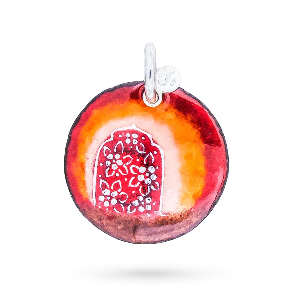 925 silver copper Gabriella Rivalta pendant Heart Door LARGE - GABRIELLA RIVALTA