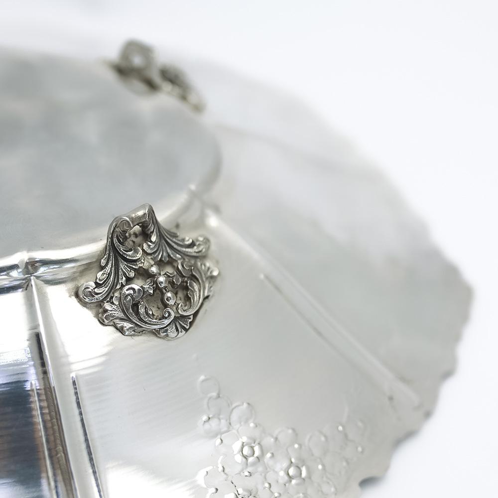  Centrotavola d’epoca anni ’50 in argento 800, Guerci & C. - 