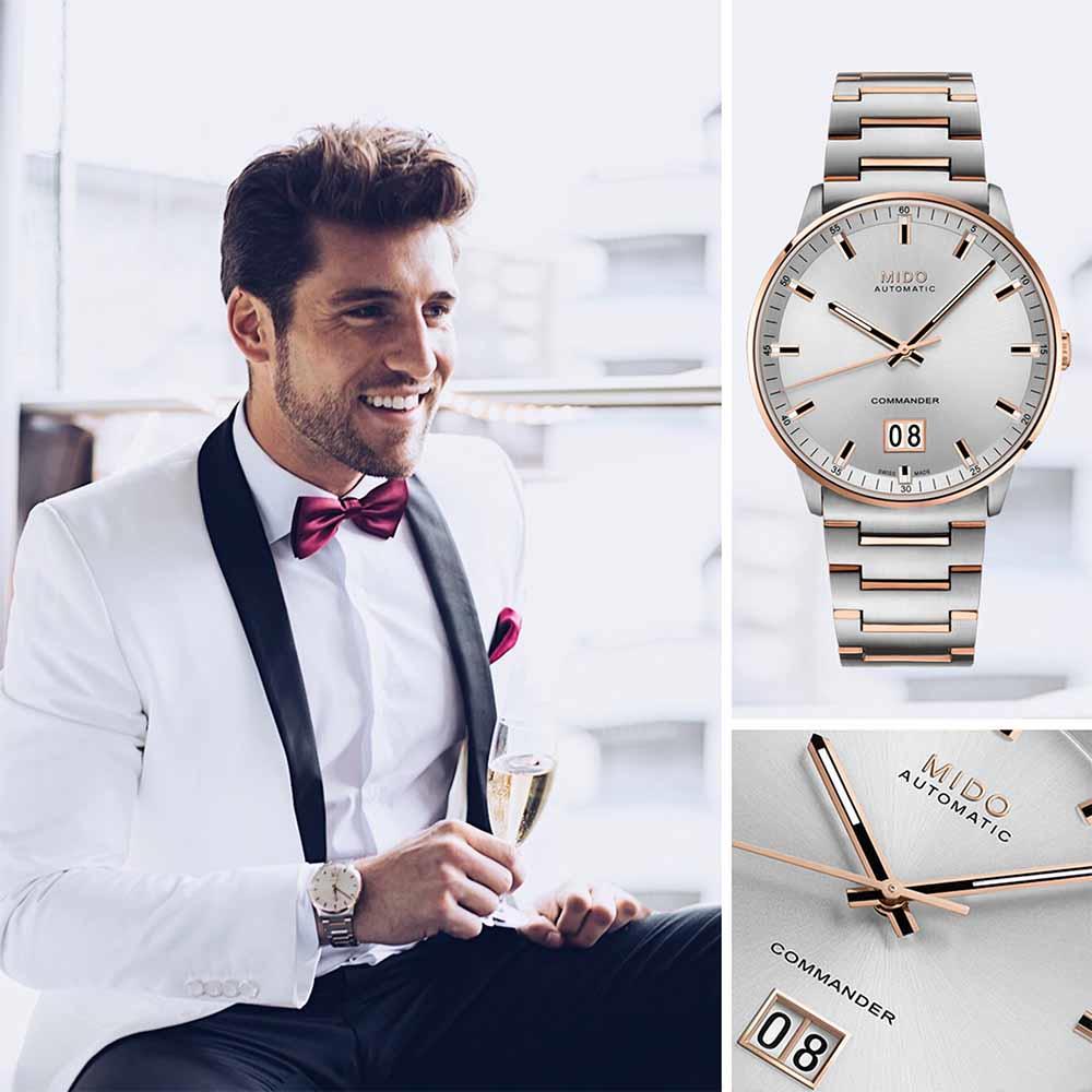  Mido Commander M021.626.22.031.00 42 mm - MIDO