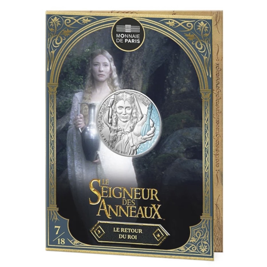 The Lord of The Rings, Silver Coin, 7/18 - MONNAIE DE PARIS