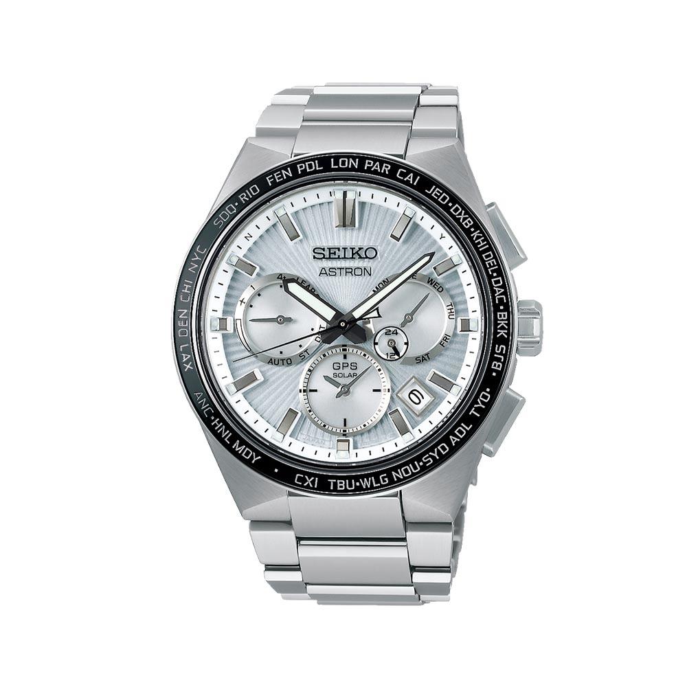 Seiko Astron SSH117J1 GPS Solar DuAl Time 43,1 mm - SEIKO