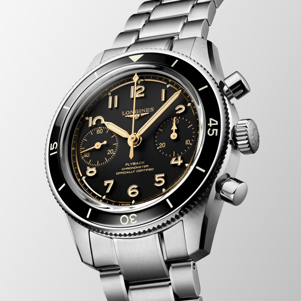  Longines Spirit Pilot Flyback L3.721.4.53.6 Automatico 39,50 mm - LONGINES