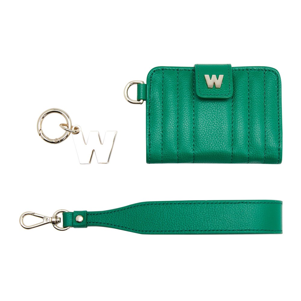  Wolf Credit Card Holder with Wristlet - Forest - WOLF
