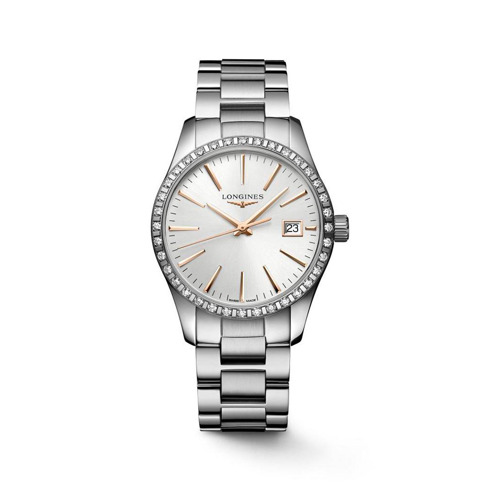 Longines Conquest Classic L2.386.0.72.6 Quartz 34.00 mm - LONGINES