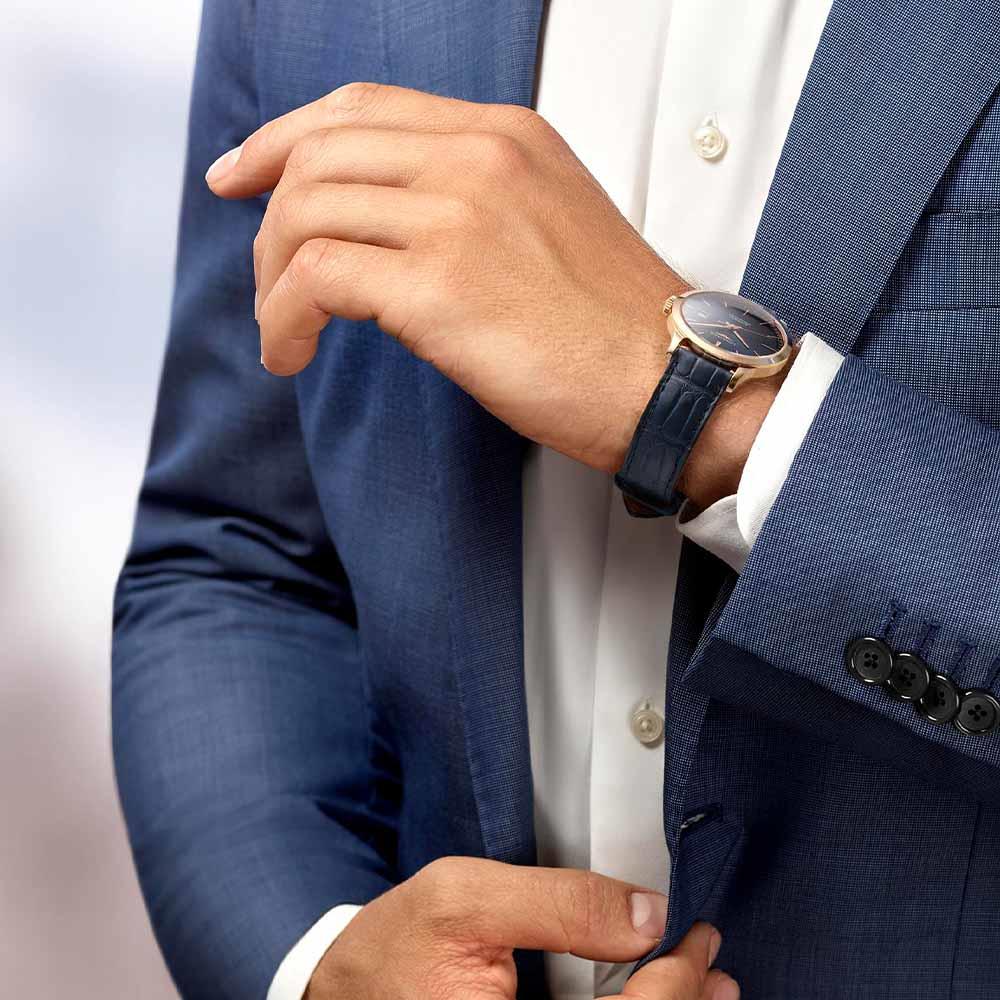  Longines Record L2.820.8.92.2 Automatico 38.50 mm - LONGINES