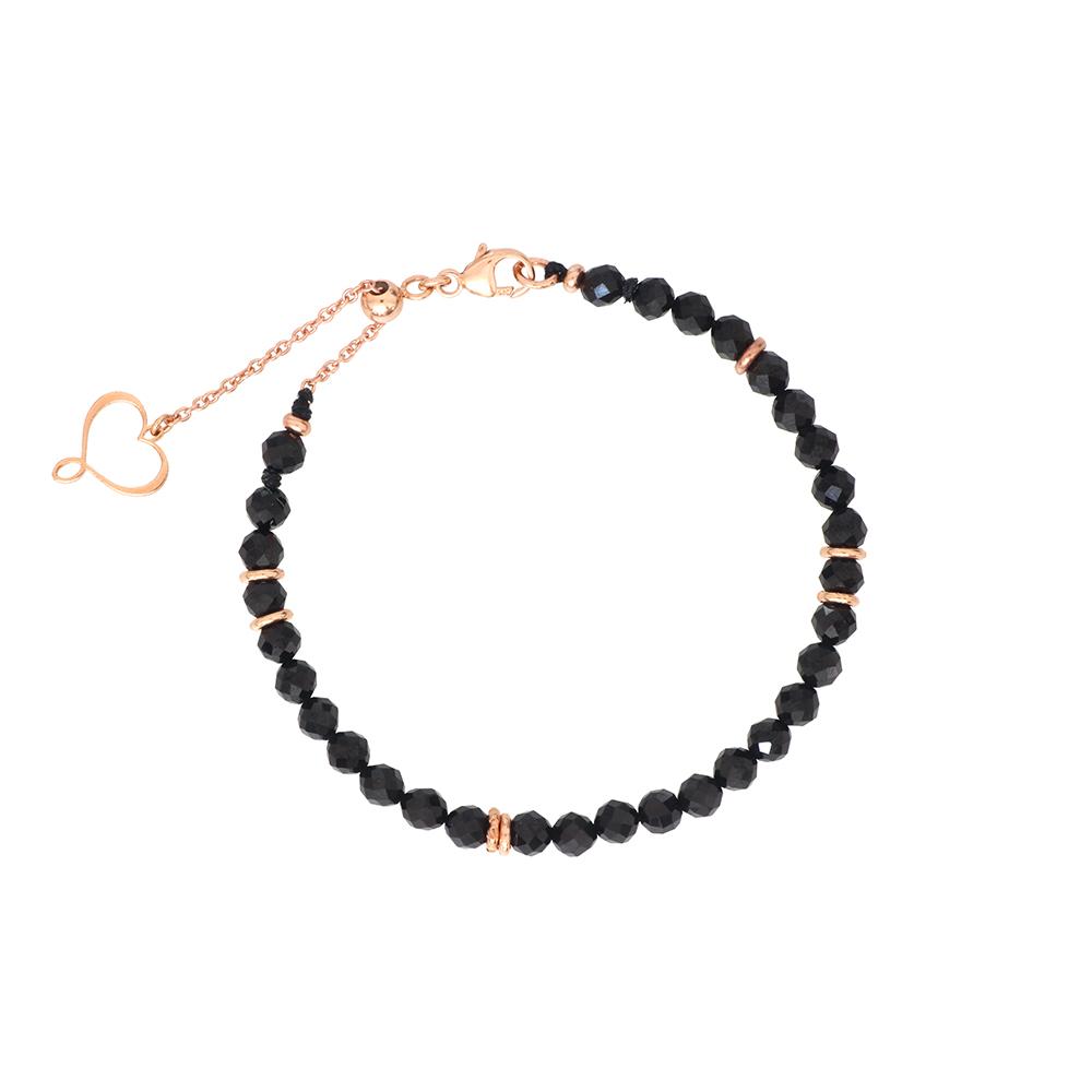 Bracciale Pietre Nere Spinello Maman et Sophie BPISF3SP - MAMAN ET SOPHIE