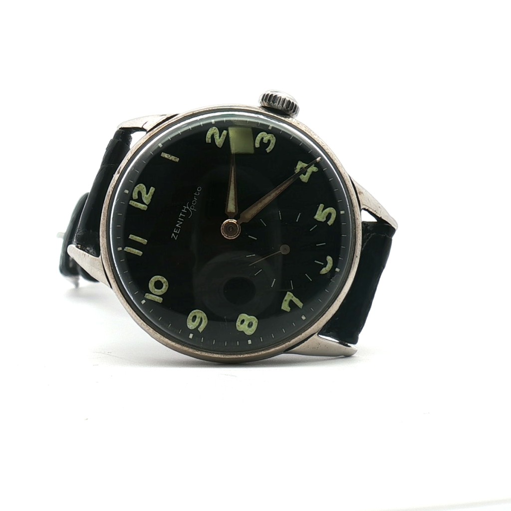  Zenith Sporto Acciaio inossidabile Manuale Nero 33 mm - ZENITH