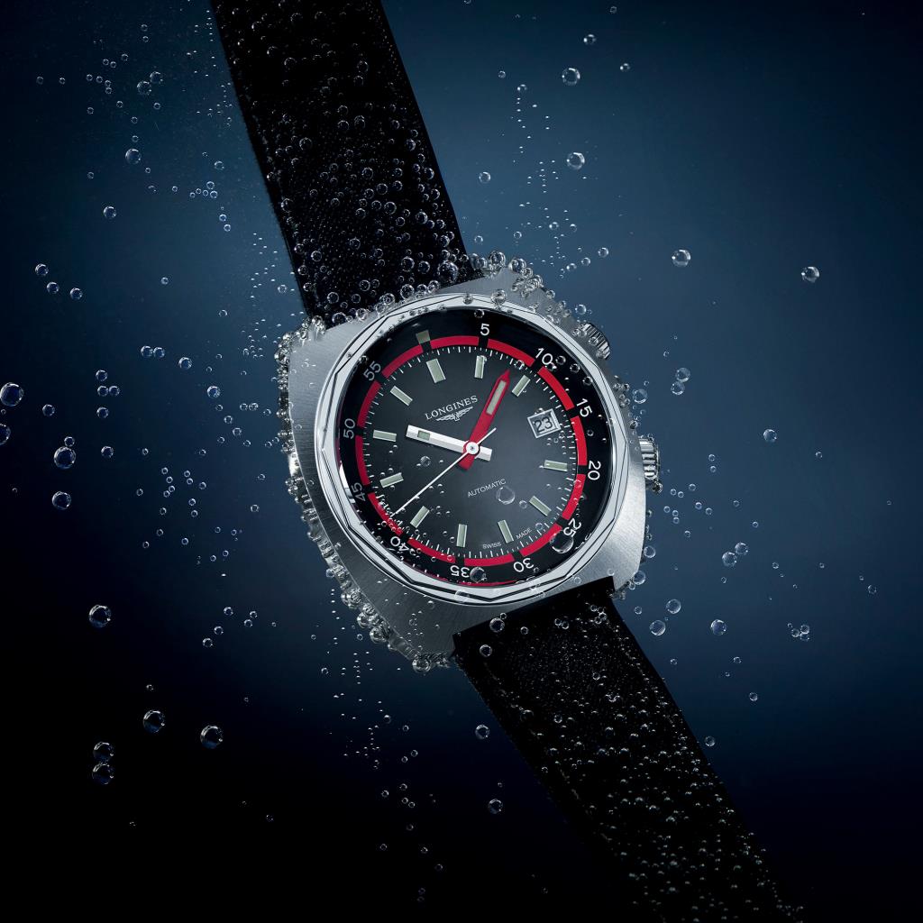  Longines Heritage Diver watch automatic movement - LONGINES