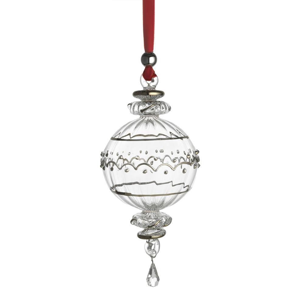 Pallina albero Natale cristallo argento 925 Dogale 51.11.0128 - DOGALE