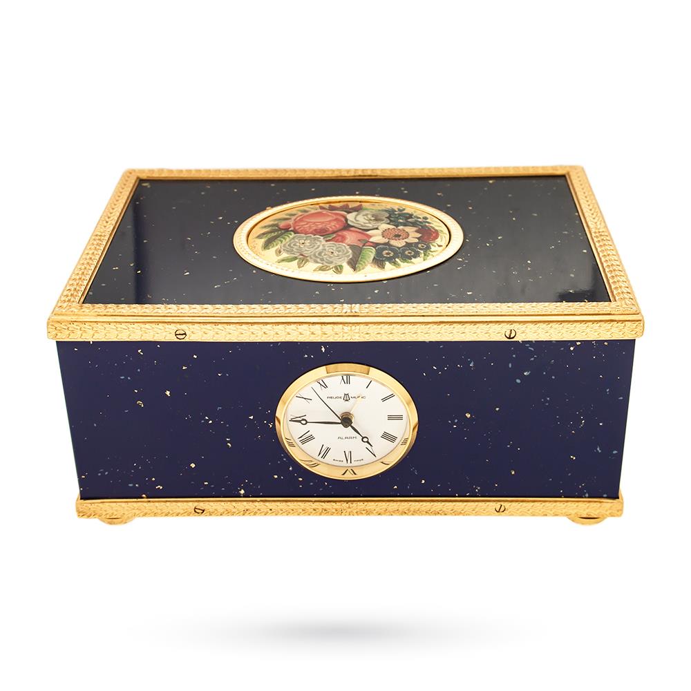 Orologio Uccellino Canterino scatola musicale Reuge Music - REUGE MUSIC