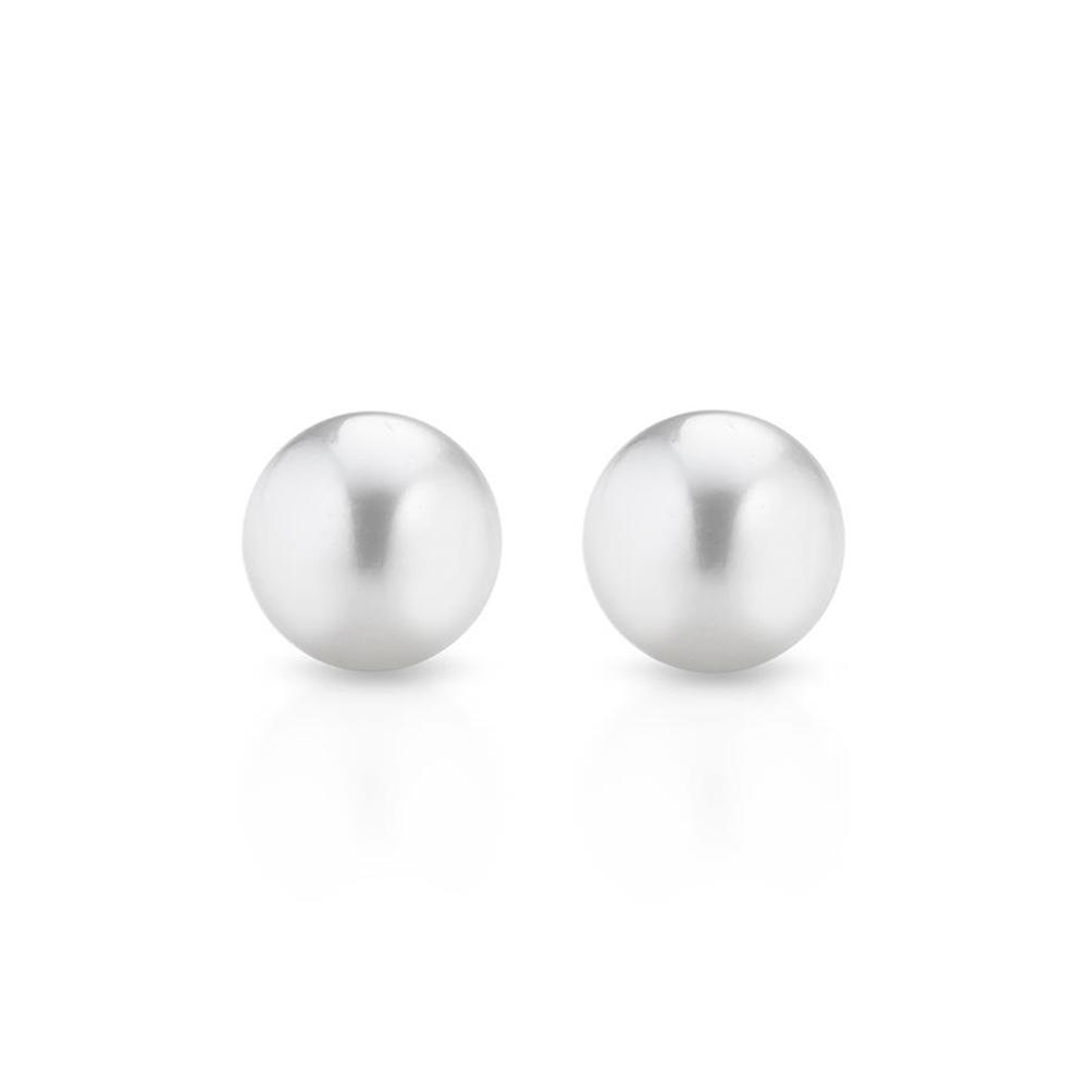Orecchini in oro con perla Akoya giapponese &Oslash; 7-7,5mm - COSCIA