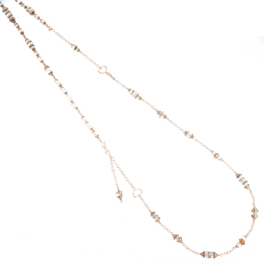 Collana-bracciale doppia madreperla Maman et Sophie CLDEC02 - MAMAN ET SOPHIE