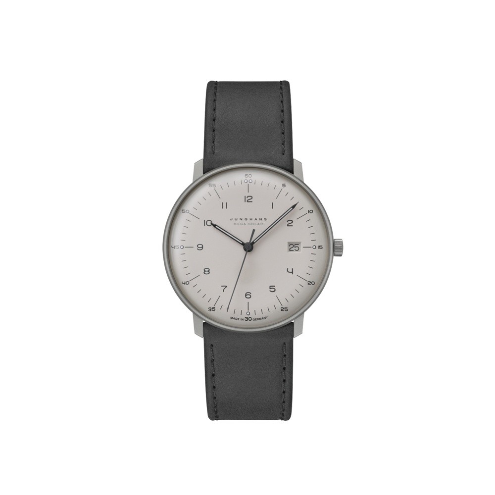 Junghans max bill MEGA Solar 59-2023.02 Grigio 32,7 mm - JUNGHANS