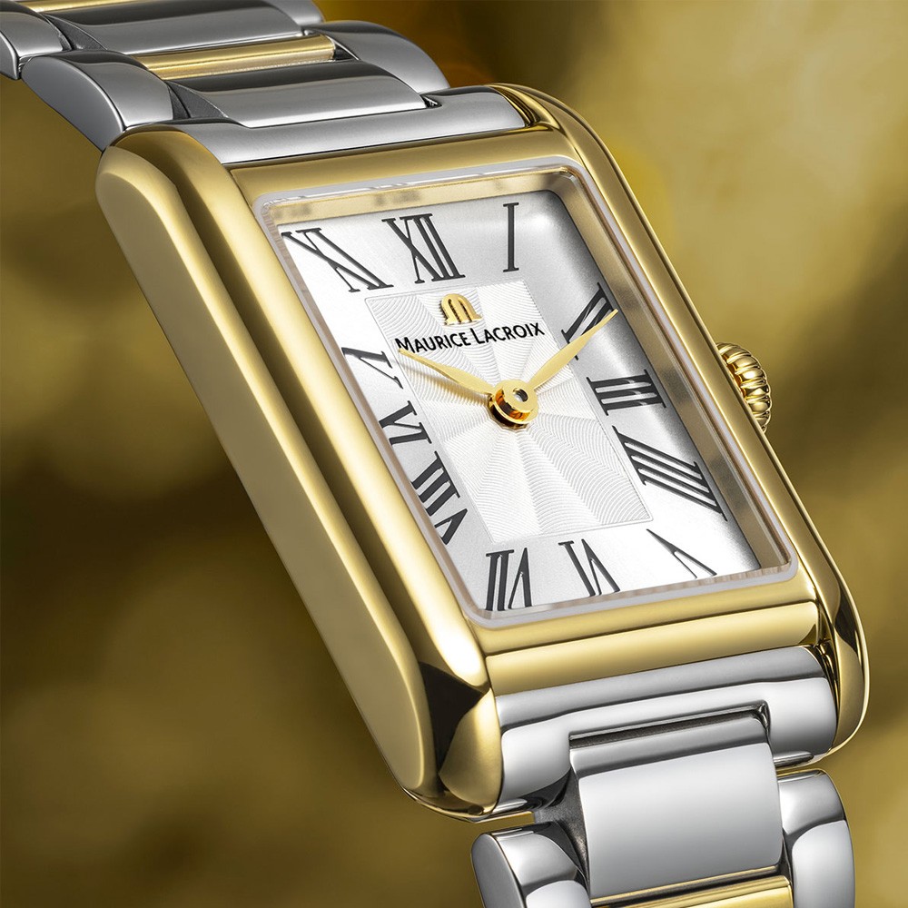 Maurice Lacroix Fiaba Square Quarzo 24.00 x 34.00 mm FA1205-PVY02-110-A - MAURICE LACROIX