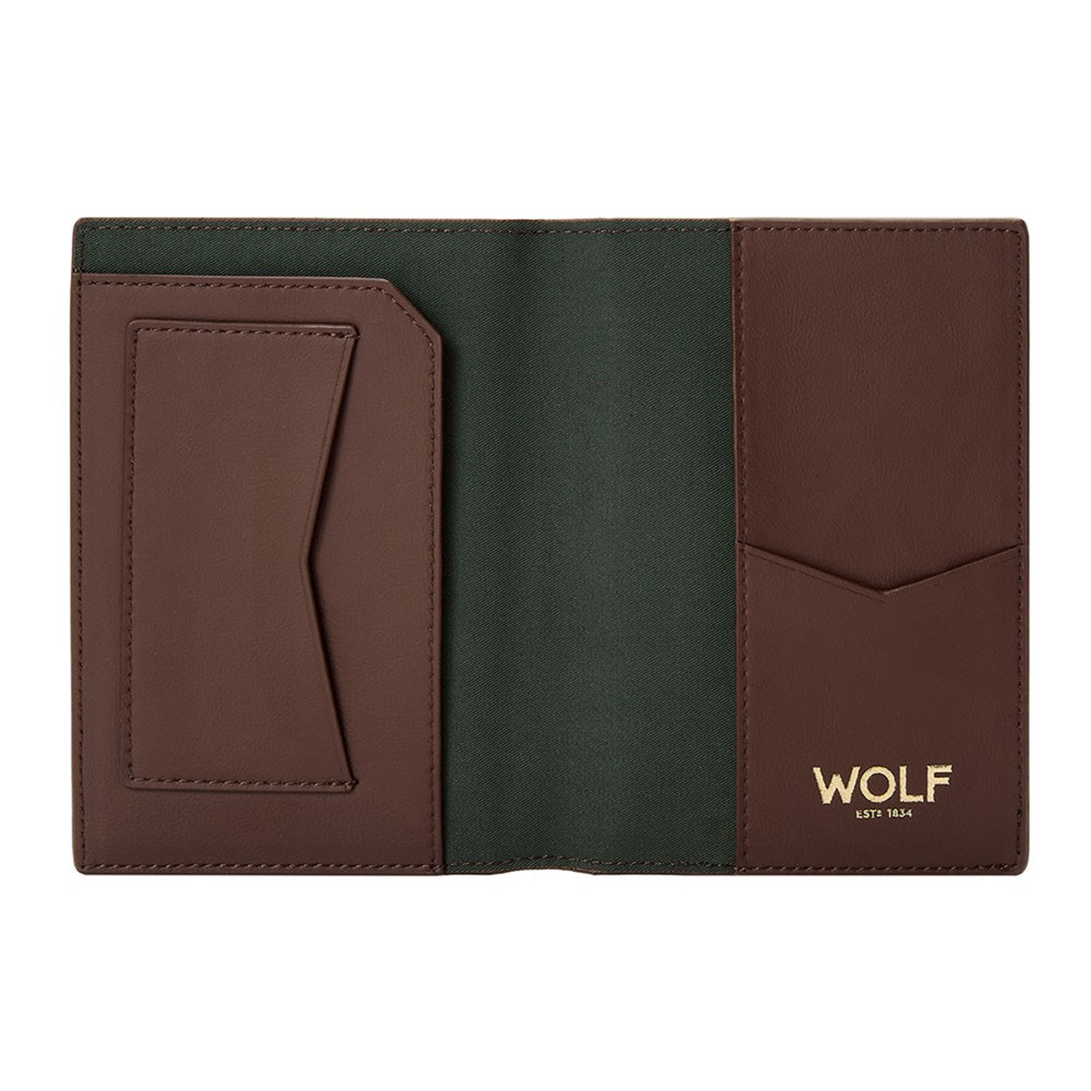  Wolf Passport Sleeve - Brown - WOLF