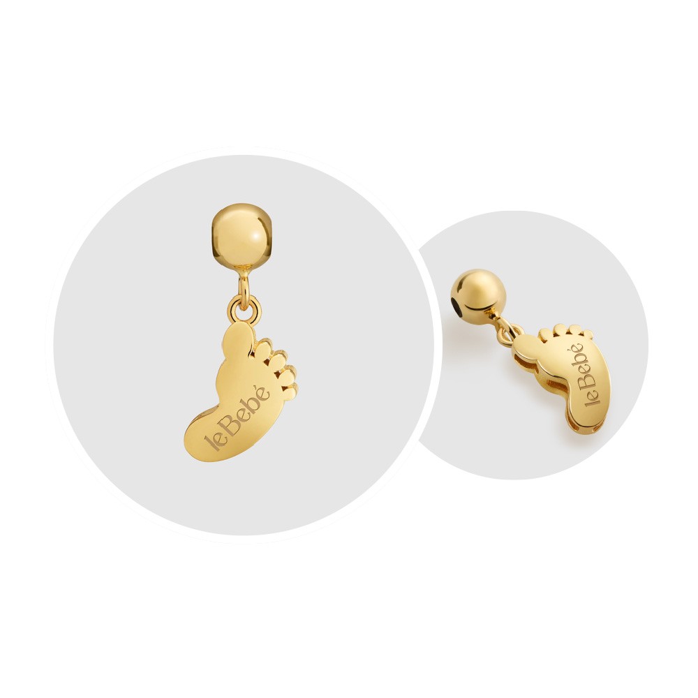  Charm leBebe LBB979 I Tesorini Pop sagoma Piedino - LE BEBE