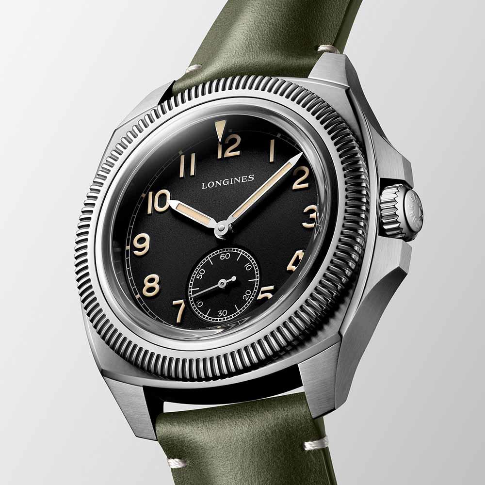  Longines Heritage Avigation L2.838.4.53.2 Automatico 43 mm - LONGINES