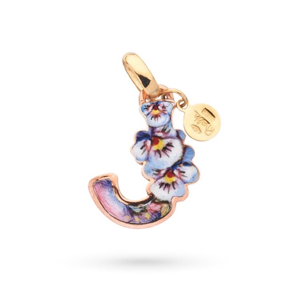 Ciondolo Iniziale J Gabriella Rivalta Violette - GABRIELLA RIVALTA