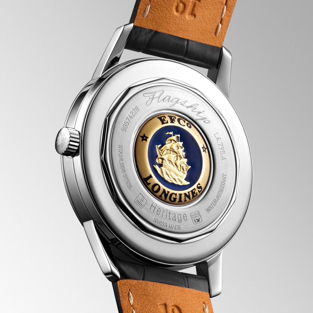  Longines Heritage Classic L4.795.4.58.0 Automatico 38.50&nbsp;mm - LONGINES