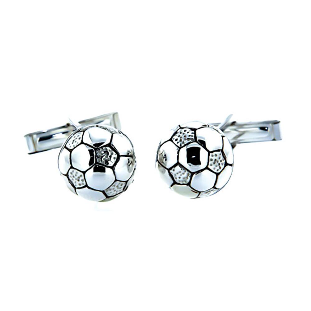  Gemelli per camicia calcio argento 925 Made Italy - SATURNO