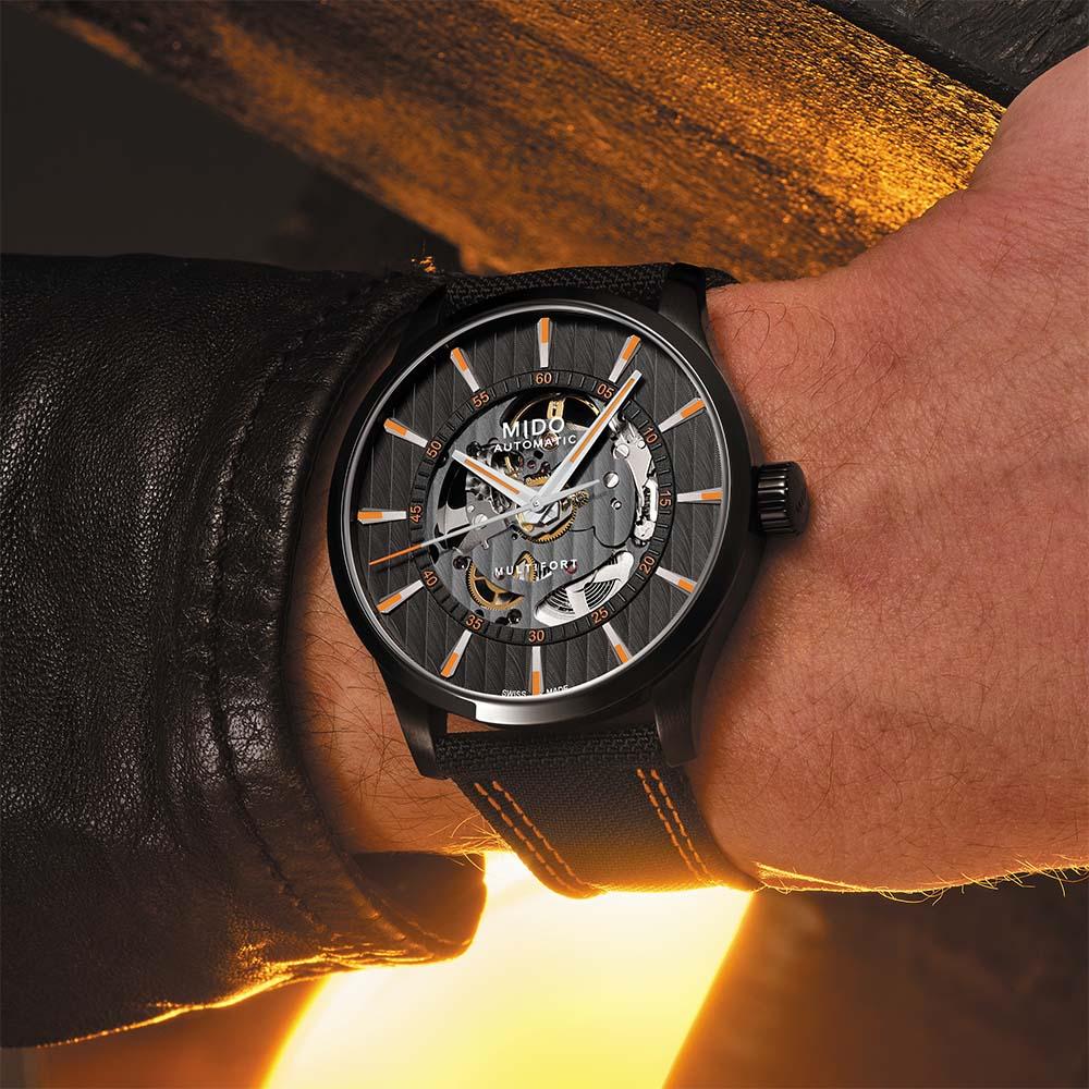  Mido Multifort Skeleton Vertigo M038.436.37.051.00 - MIDO