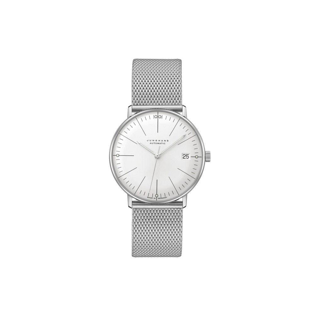 Junghans max bill Kleine Automatic 27-4106.46 Argento 38,0 mm - JUNGHANS