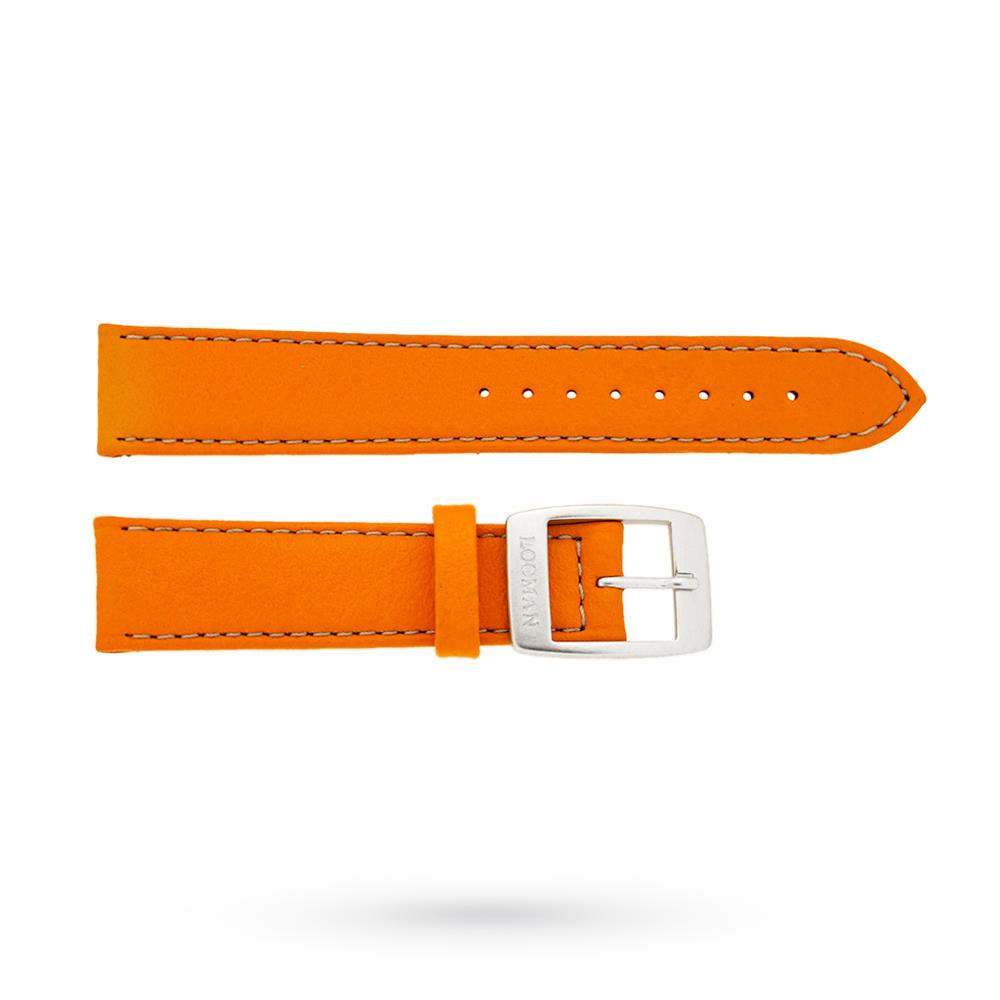 Cinturino originale Locman lorica arancione 18-16mm - LOCMAN