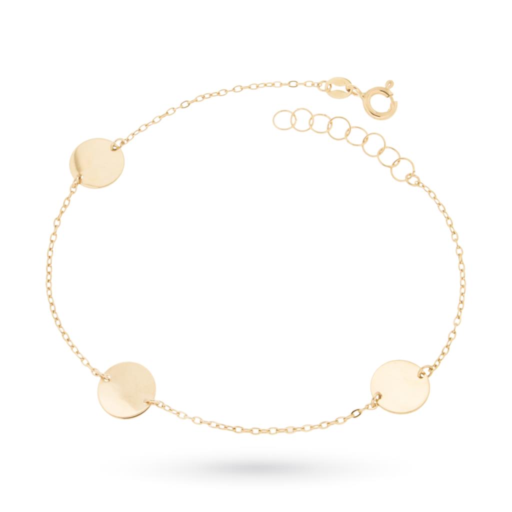 18kt yellow gold bracelet with star pendant - LUSSO ITALIANO