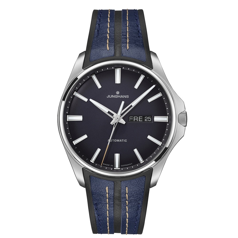 Junghans Meister S Automatic 27-4211.00 Blu notte 32,7 mm - JUNGHANS