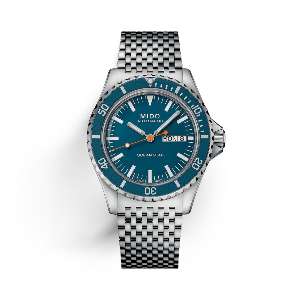 Mido Ocean Star Tribute blue 40.5mm watch - MIDO