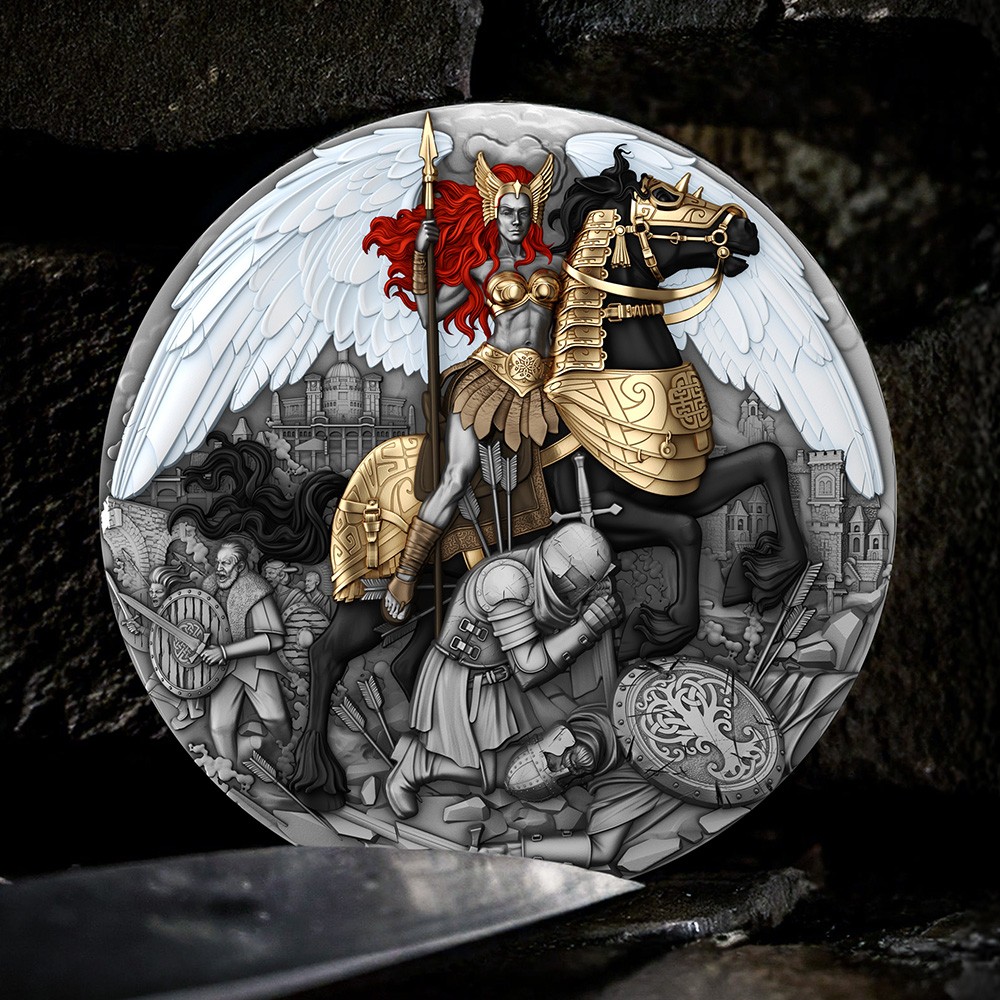  Valkyrie 2 Oz Argento 5$ Niue 2025 - T&S COIN