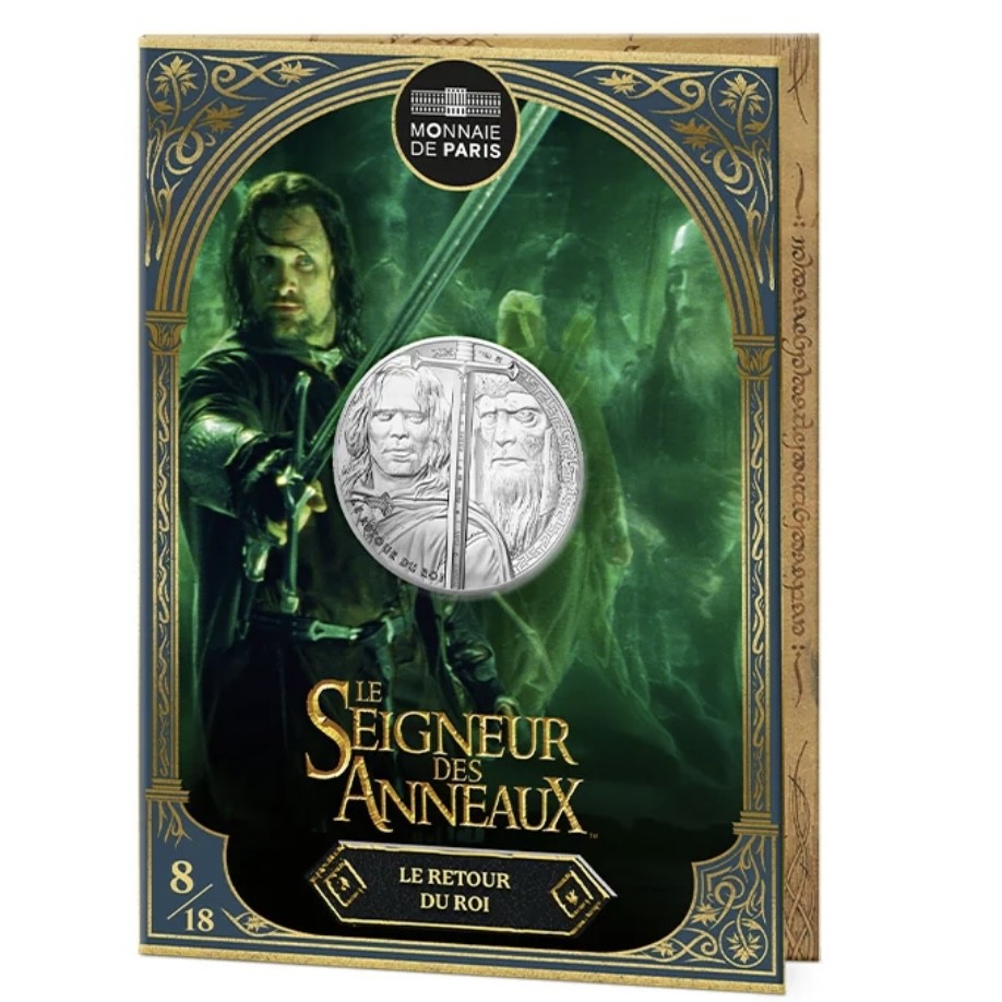 The Lord of The Rings, Silver Coin, 4/18 - MONNAIE DE PARIS