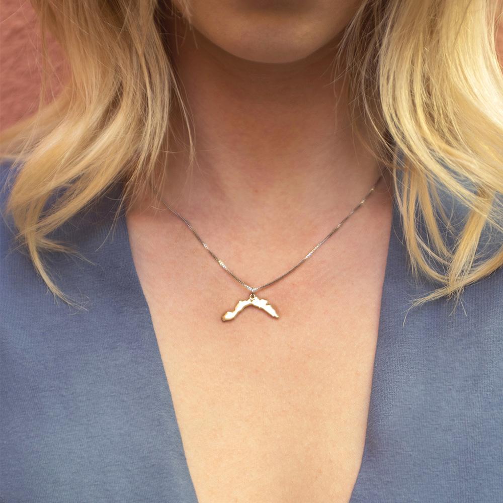  Ciondolo regione Liguria in argento 925 - CICALA