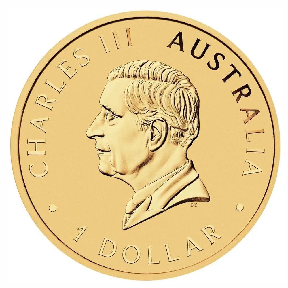 Kookaburra, Gold Plated Silver Coin - THE PERTH MINT