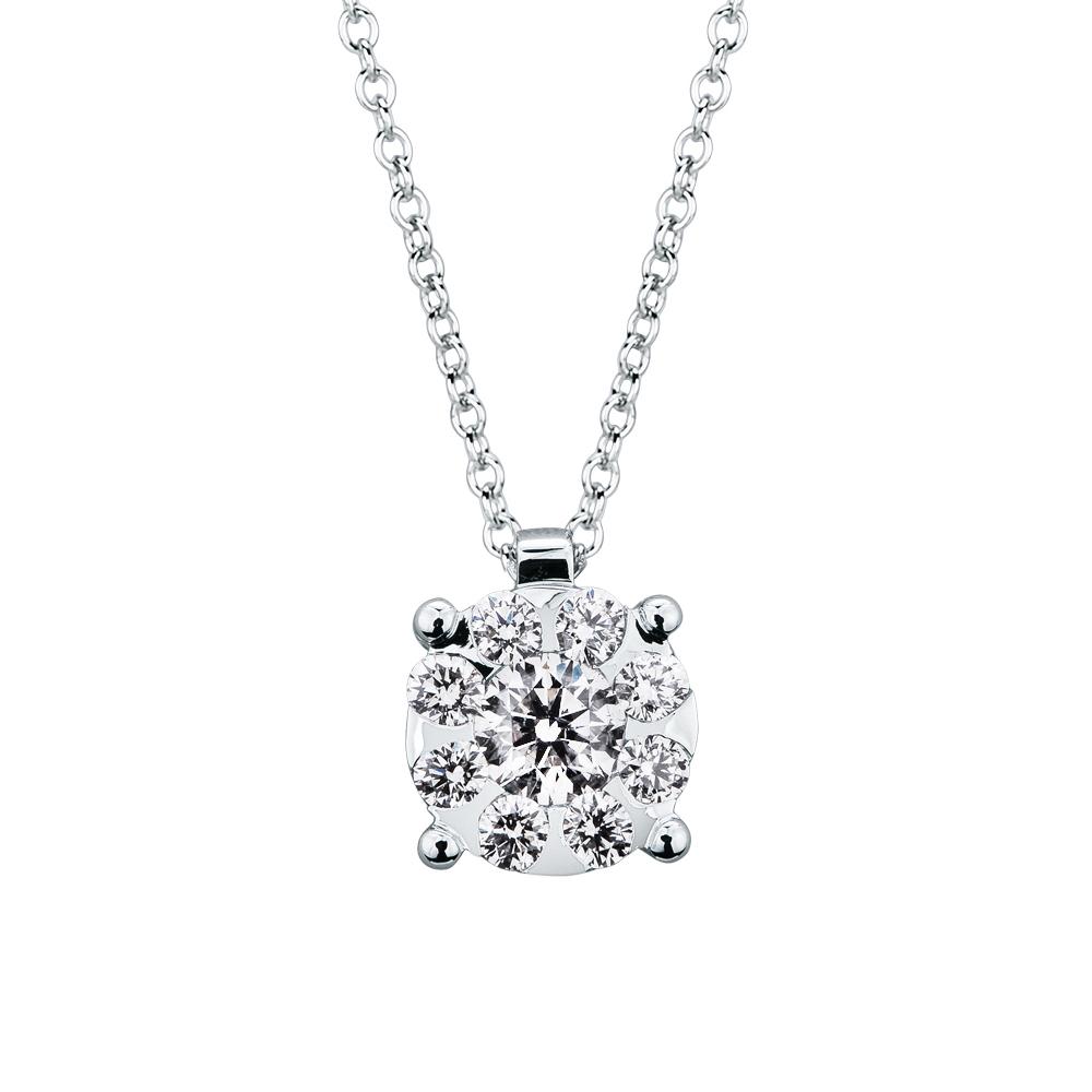  Necklace multistone solitaire diamonds 0,47ct Mirco Visconti - MIRCO VISCONTI