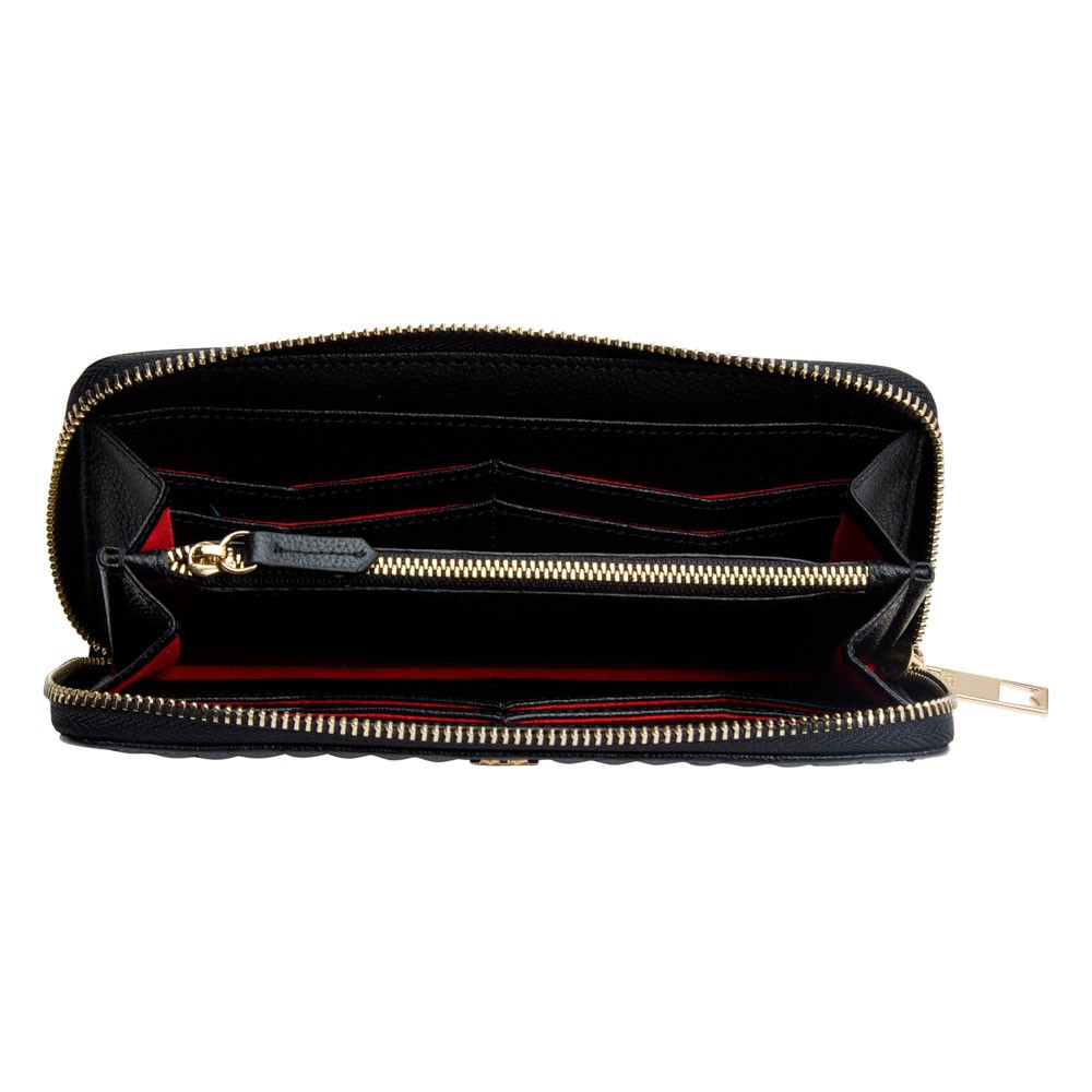  Wolf Continental Wallet - Black - WOLF