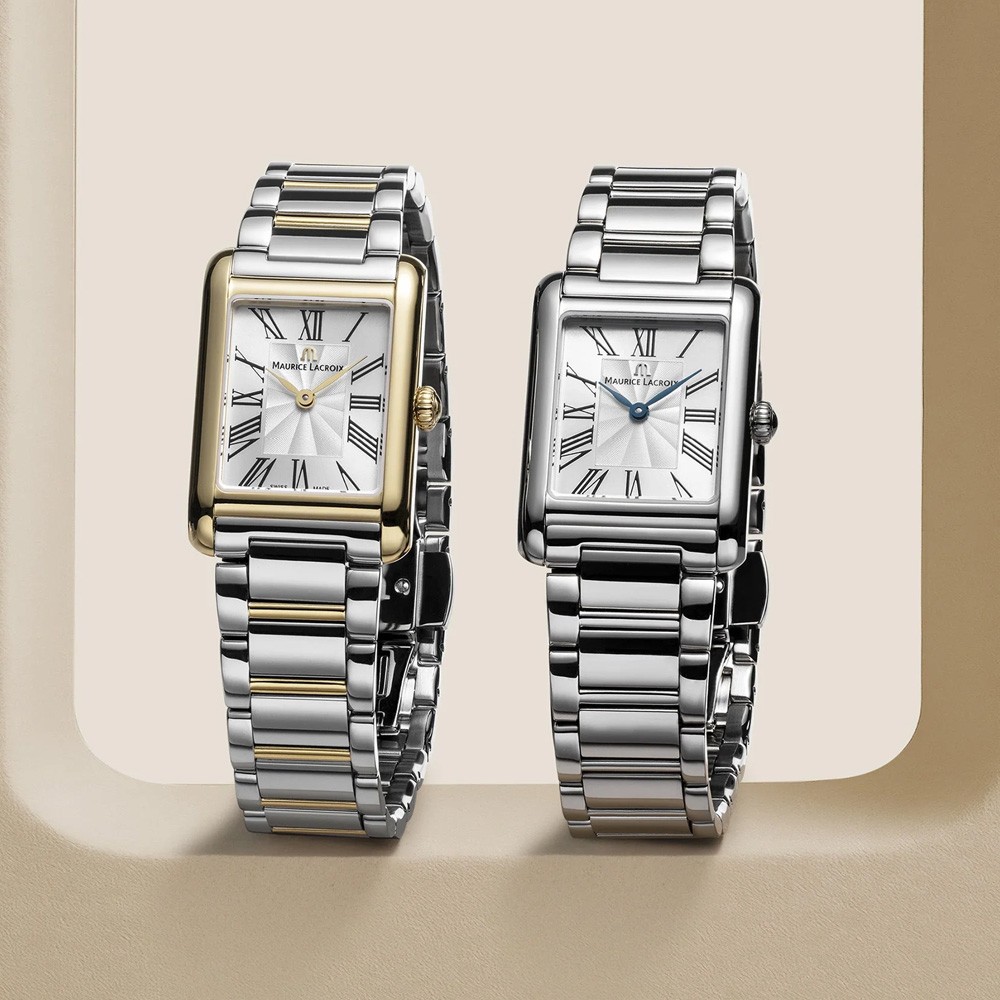  Maurice Lacroix Fiaba Square Quarzo 24.00 x 34.00 mm FA1205-SS002-160-1 - MAURICE LACROIX