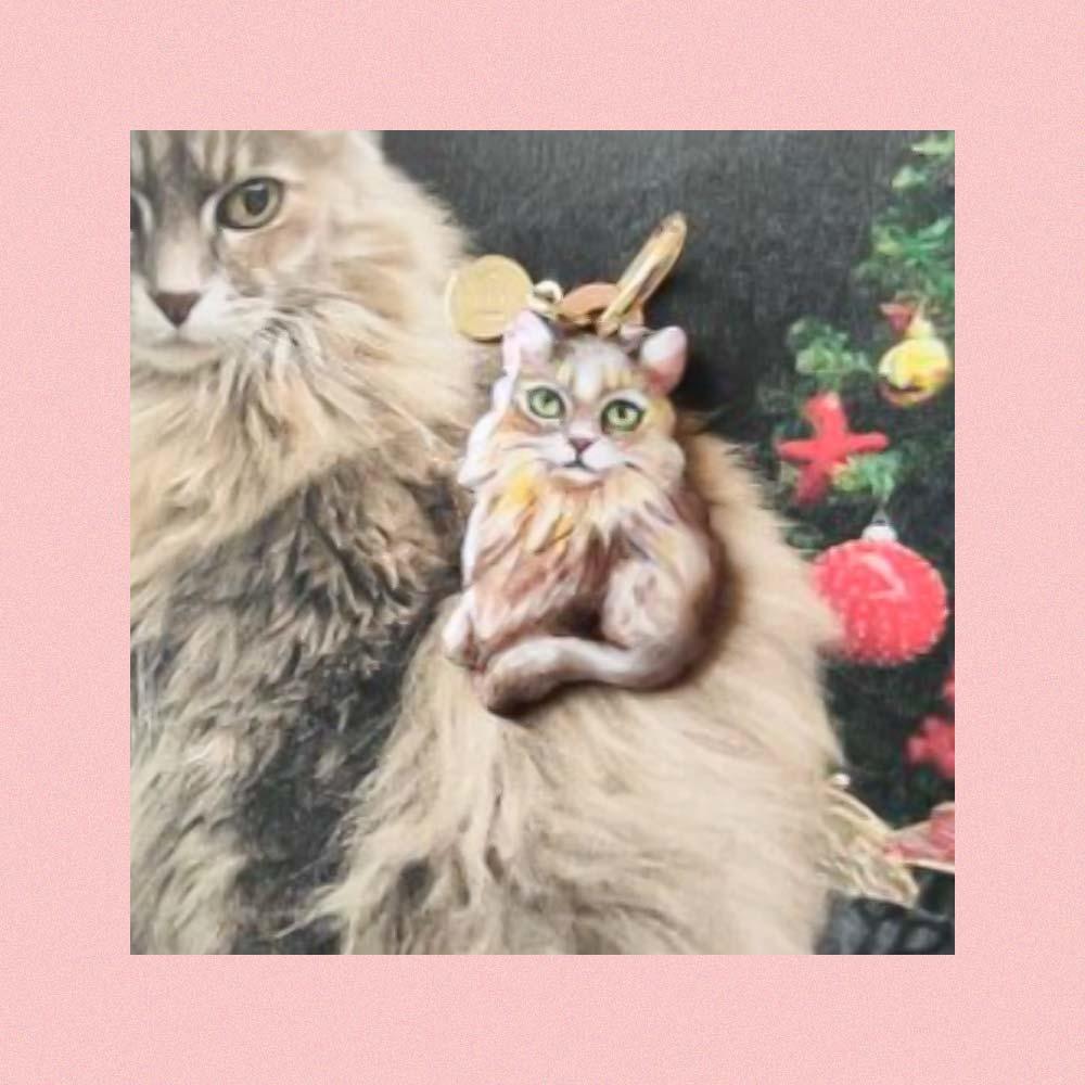  Ciondolo personalizzato animale domestico smalto a mano - GABRIELLA RIVALTA